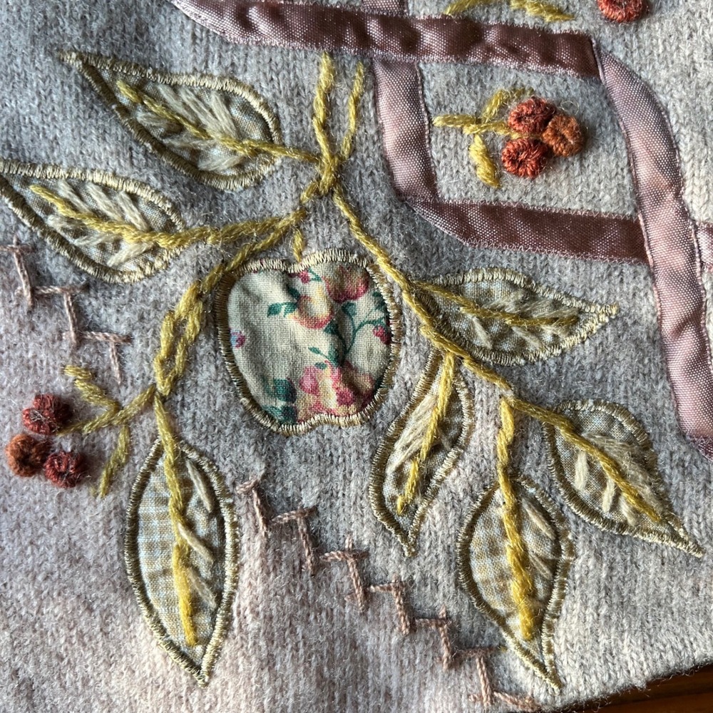 Vintage Eagle's Eye Collectibles Cottage Core Vest Small - Picture 3 of 6